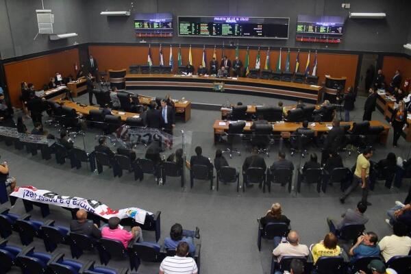 Por determinação da Justiça, votação na ALE será aberta (Foto: Aldirene Souza/Supcom ALE)