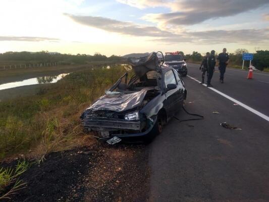 O acidente ocorreu na BR-174. (Foto: Divulgação)