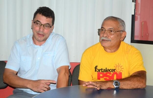 Ideia é que observatório seja lançado em Roraima ainda no primeiro semestre, segundo Mendes, que visitou Redação da Folha acompanhado de Luís Oca, representante do PSOL em Roraima (Foto: Nilzete Franco/Folha BV)