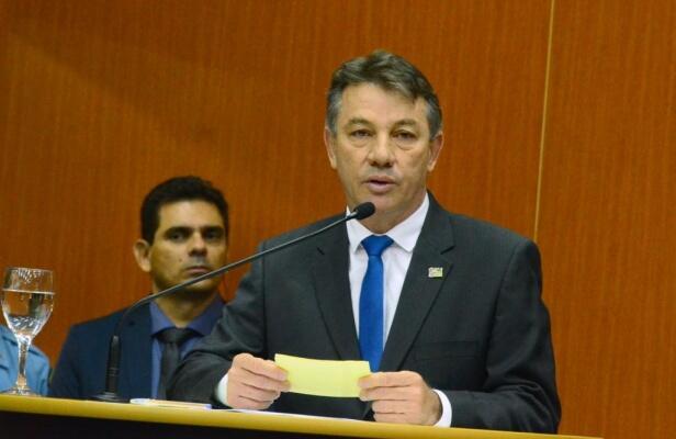Governador Denarium falou em comprometimento dos poderes com o desenvolvimento do Estado (Foto: Nilzete Franco/Folha BV)