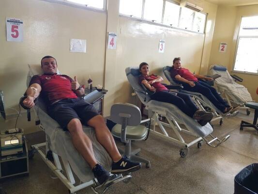 Objetivo é chamar atenção sobre importância de doação de sangue (Foto: Divulgação Embaixada Fla Roraima)