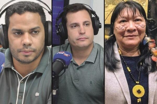Deputados Jhonatan de Jesus, Antonio Nicoletti e Joenia Wapixana falaram sobre as propostas da reforma (Fotos: Arquivo Folha)  