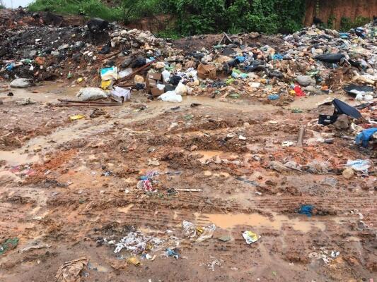 Morador registra lixão a céu aberto em vicinal (Foto: Divulgação)