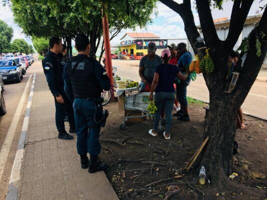 Locais de grande circulação da capital vão ter reforço de vigilância da PM após ocorrência de assalto com uso de ácido (Foto: Aldenio Soares)