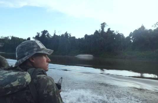 Exército reforça que bracos que não tenham cadastro estão proibidos de navegarem pela região (Foto: 1ª Bda Inf Sl)