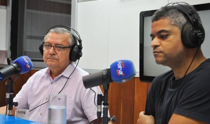 Agenda da Semana recebeu o ex-deputado Joaquim Ruiz e o vereador Linoberg Almeida para discutirem o tema (Foto: Diane Sampaio / Folha BV)