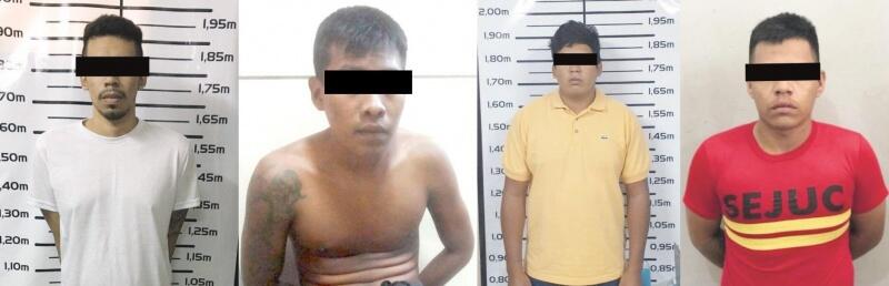Os mandados de prisão foram cumpridos contra acusados que tiveram participação na morte de duas pessoas (Fotos: Polícia Civil)