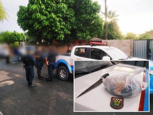 Membros de uma facção criminosa foram presos durante uma Operação Policial   (Foto: Aldenio Soares)