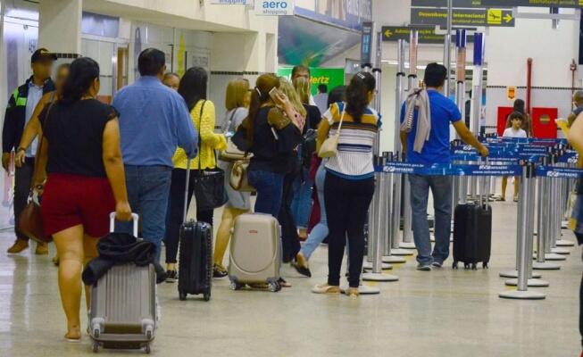 Até setembro de 2019, mais de 255 mil pessoas passaram pelo aeroporto roraimense (Foto: Nilzete Franco)
