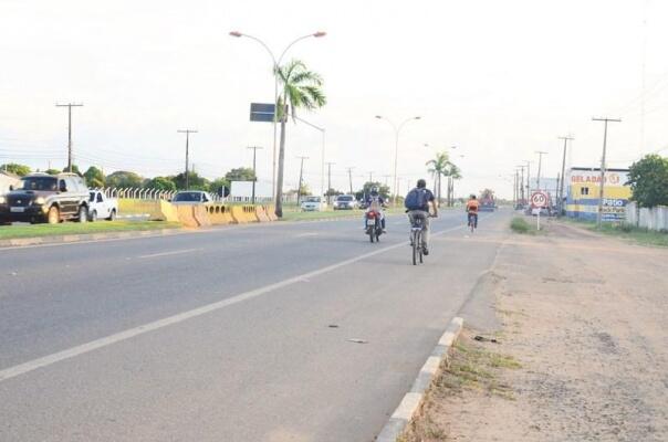 Avenida Brasil, onde ocorreu o atropelamento (Foto: Nilzete Franco/FolhaBV)