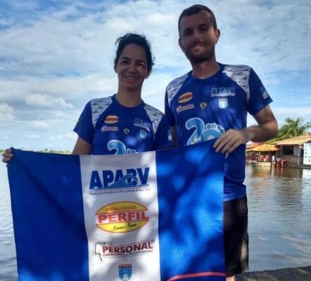 Os dois atletas serão os únicos da APABV na competição (Foto: Divulgação)