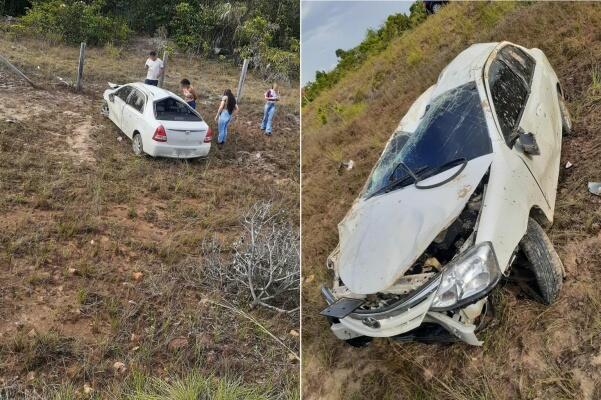 O suspeito de causar o acidente fugiu do local sem prestar socorro às vítimas (Foto: Divulgação)