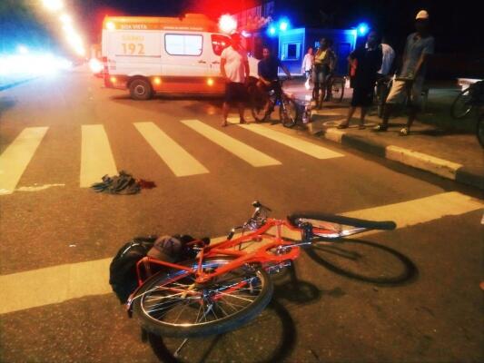 O acidente aconteceu no cruzamento das avenidas Mário Homem de Melo com avenida Venezuela (Foto: Aldenio Soares)