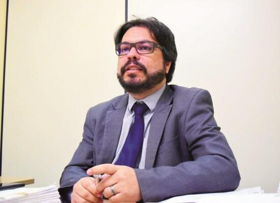 Presidente da Associação dos Delegados da Polícia Civil do Estado de Roraima, Cristiano Camapum, comentou a aprovação da lei (Foto: Diane Sampaio/Folha BV)