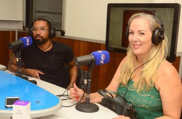 Ana Paula Vitti e Régis Matias foram os convidados desta segunda-feira (Foto: Nilzete Franco/FolhaBV)