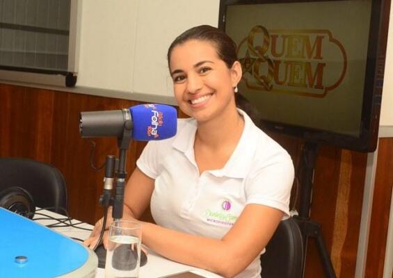 A fisioterapeuta Daniela Campos foi a entrevistada de hoje, do Quem é Quem (Foto: Nilzete Franco/FolhaBV)