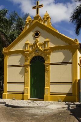 A Igreja São Sebastião fica localizada na Avenida João Pereira de Melo, no Centro (Foto: Divulgação )