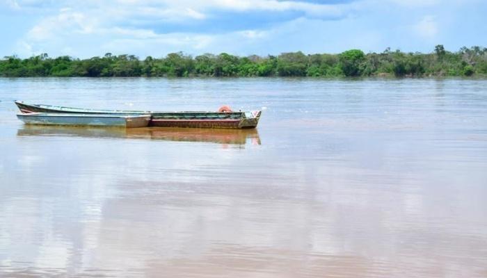 O corpo foi encontrado ás margens do rio Tacutu (Foto: Arquivo FolhaBV)