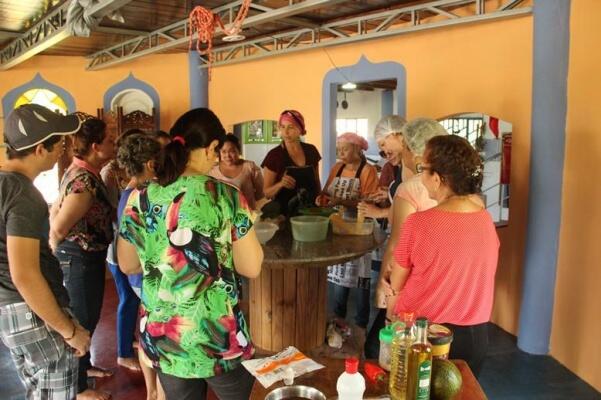As oficinas acontecem no Espaço Cultural Malokômbia (Fotos arquivo pessoal)