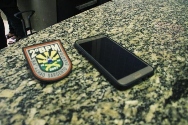 O menor de idade foi encaminhado para a delegacia onde foram adotadas as medidas cabíveis (Foto: Aldenio Soares)