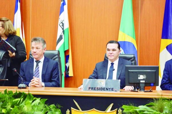 Tanto Jalser quanto Denarium afirmaram que é preciso união entre os poderes para resolver os problemas de Roraima (Fotos: Jader Souza e Artur Scaramuzza)