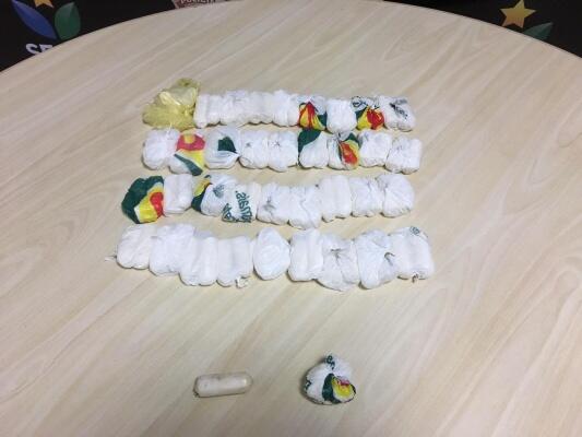 A investigação aponta que a cocaína é de origem venezuelana (Foto: Divulgação/Polícia Federal)