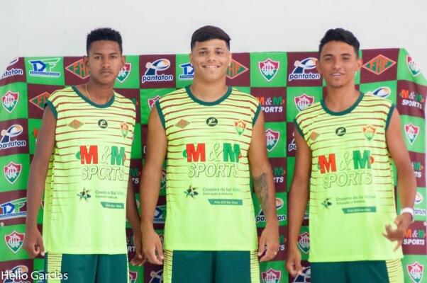 Kayo, Guilherme e Marcelo, da esquerda para a direita da imagem (Foto: Hélio Garcias/BV Esportes)