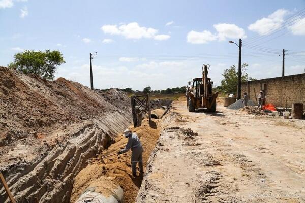 A obra fica no trecho que vai da rua CC-20 à rua CC -34 (Foto: Divulgação)