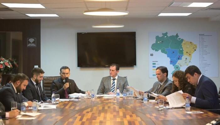 Allan Garcês prestou depoimento aos seis deputados em Brasília, com transmissão ao vivo pela televisão e redes sociais (Fotos: Supcom ALE-RR)