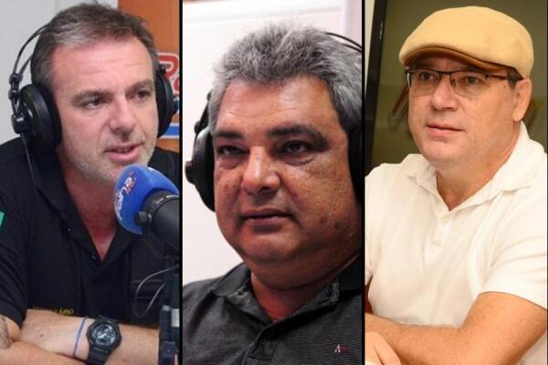 O secretário de justiça e cidadania, André Fernandes, o presidente do Sindimadeiras, Onerbe Magalhães Queiroz e o empresário Remídio Monai serão entrevistados no Agenda da Semana. Fotos: Nilzete Franco e Diane Sampaio/Folha BV