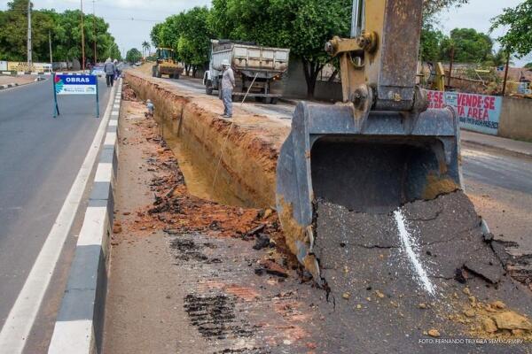 A previsão é que os serviços sejam concluídos em 10 dias (Foto: Fernando Teixeira/Semuc/PMBV)
