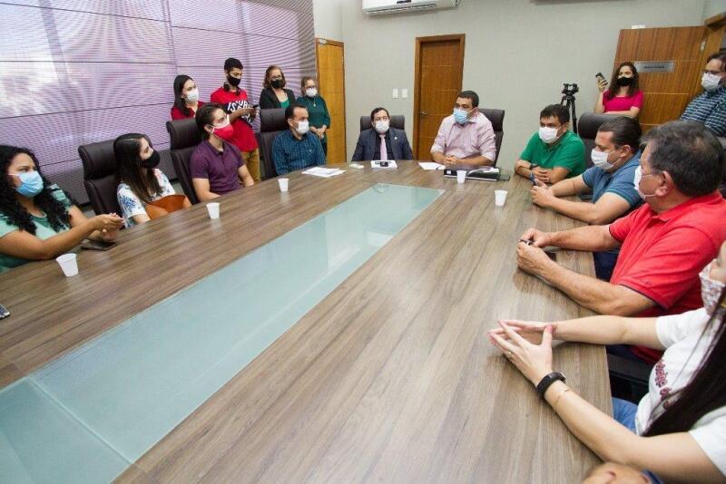 Na ocasião foi anunciada a posse de 11 convocados para o dia 1º de março, às 16h, no plenarinho Valério Magalhães (Foto: Tiago Orihuela/SupComALERR)