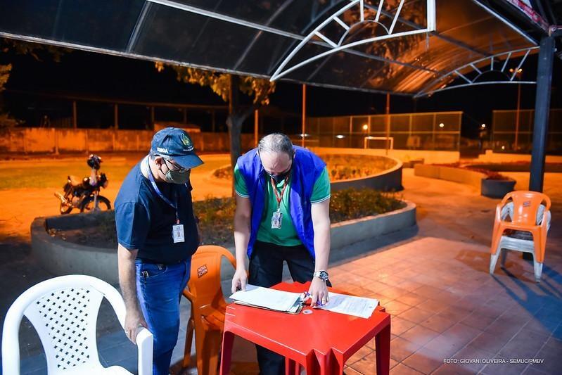 Fiscalização foi intensificada pela Prefeitura (Foto: Semuc PMBV)
