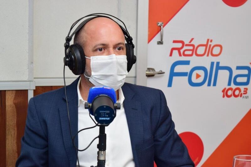 Secretário Marcelo Lopes, da Sesau (Foto: Nilzete Franco/FolhaBV)
