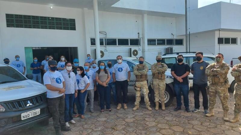 As atividades são realizadas em parceria com as forças de segurança (Foto: Divulgação)