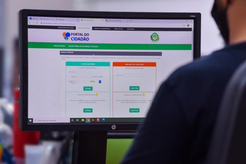 O consumidor pode acessar o site https://portalcidadao.prefeitura.boavista.br para receber o atendimento (Foto: Divulgação)
