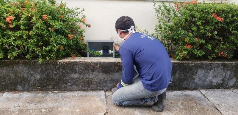 Diretoria da Caer suspendeu o corte do serviço durante a pandemia (Foto: Ascom Caer)