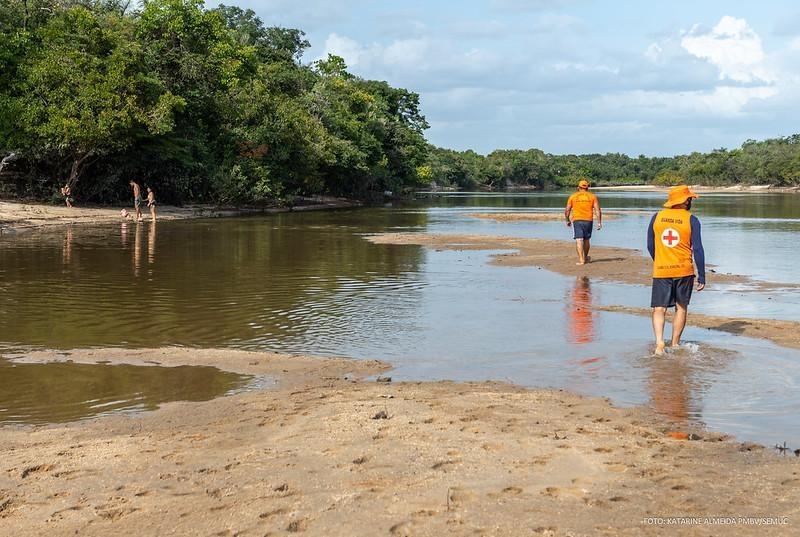 Fiscalização foi intensificada pela Prefeitura também nos balneários (Foto: Semuc PMBV)