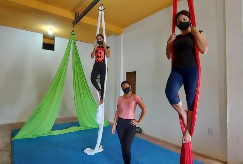 Keim Melissa conta que a atividade a auxiliou para começar sua vida em Boa Vista (Foto: Raisa Carvalho/FolhaBV)