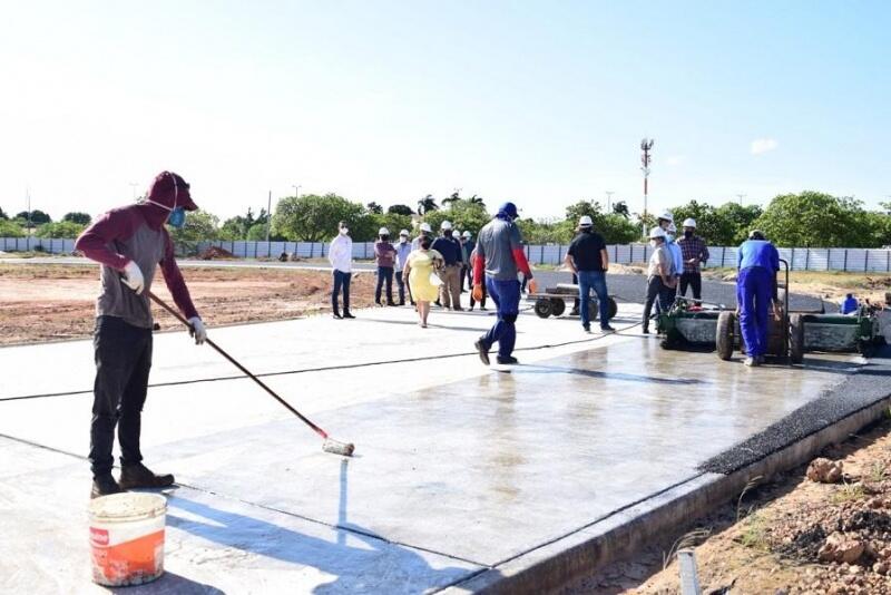 Jhonatan de Jesus: “A conclusão desse novo espaço vai deixar nosso Parque Anauá ainda mais atrativo e melhor para receber seus frequentadores” (Foto: Lúcio Moreyra)