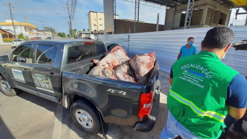 Esse tipo de comércio é proibido, pois pode comprometer a segurança alimentar da população(Foto: Divulgação)