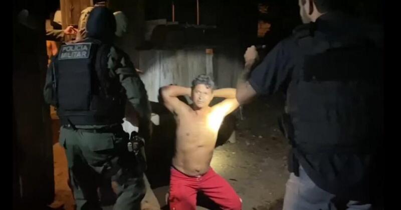 Baiano foi detido em sua residência, em São Luiz (Foto: Reprodução/Dicap)