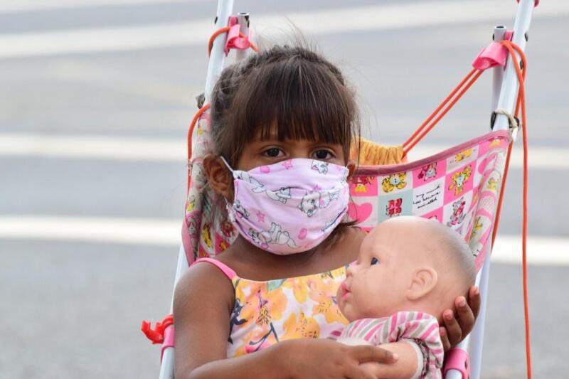 As crianças têm menos receptores ACE2 que o vírus usa para entrar nas células do nosso corpo (Foto: Nilzete Franco/FolhaBV)