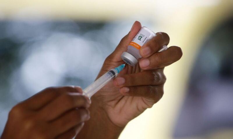 De março a julho, o governo brasileiro espera receber 64,5 milhões de doses do Instituto Butantan e 108,4 milhões de doses da vacina da AstraZeneca (Foto: Tania Rego/Agência Brasil)