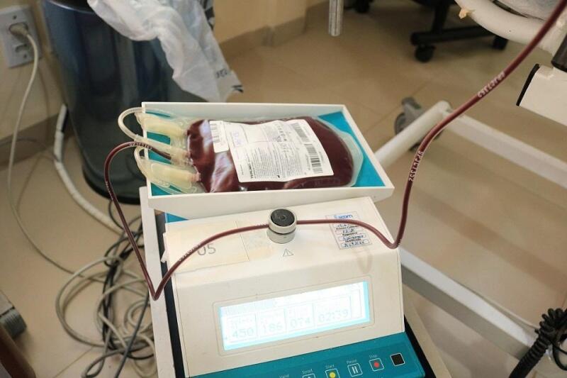 As tipagens sanguíneas que mais estão em falta na unidade são os tipos negativos, principalmente o O negativo (Foto: Diane Sampaio/FolhaBV)
