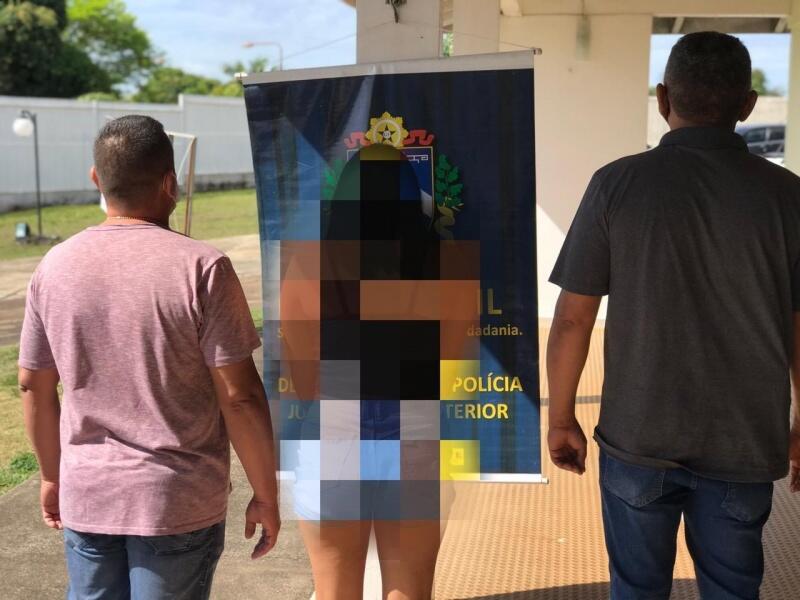 Ela é a sétima pessoa, acusada de ser integrante de uma organização criminosa, presa por envolvimento no crime (Foto: Divulgação)