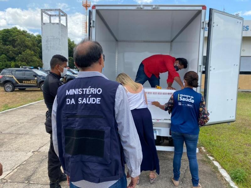 Desta vez, Roraima recebeu 2.800 doses da vacina CoronaVac, que serão somadas ao estoque já existente (Foto: Divulgação)