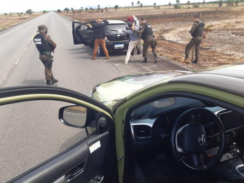 A abordagem ocorreu no Anel Viário (Foto: Divulgação)