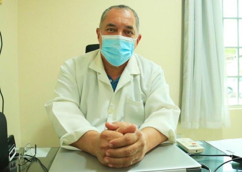 Francisco Farias atua como Clínico Geral em Roraima desde 1995 (Foto: Diane Sampaio/FolhaBV)