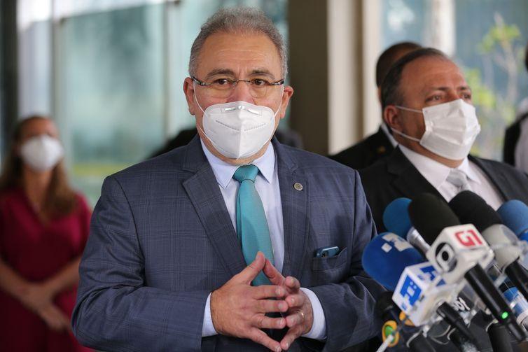 Queiroga destacou a necessidade de união entre Executivo Federal, governos estaduais e prefeituras no combate à pandemia (Foto: Agência Brasil)